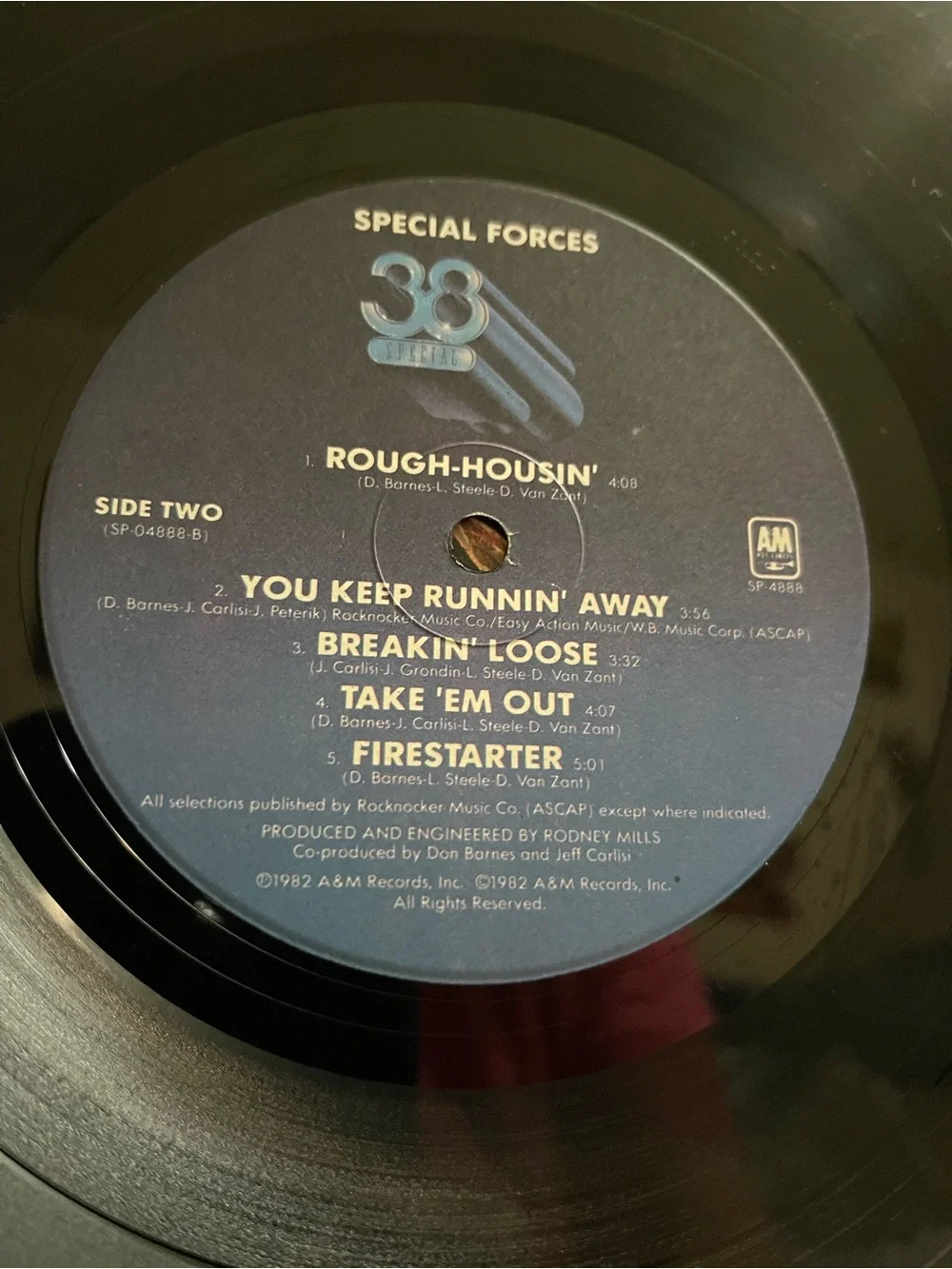 38 Special Vinyl LP Special Forces